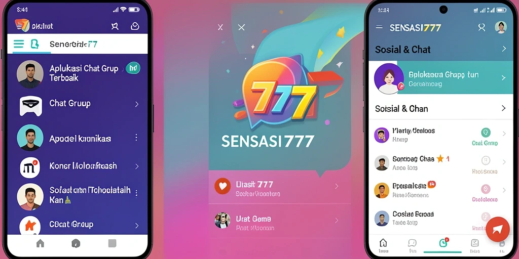 Tampilan antarmuka SENSASI777 yang sederhana dan intuitif.