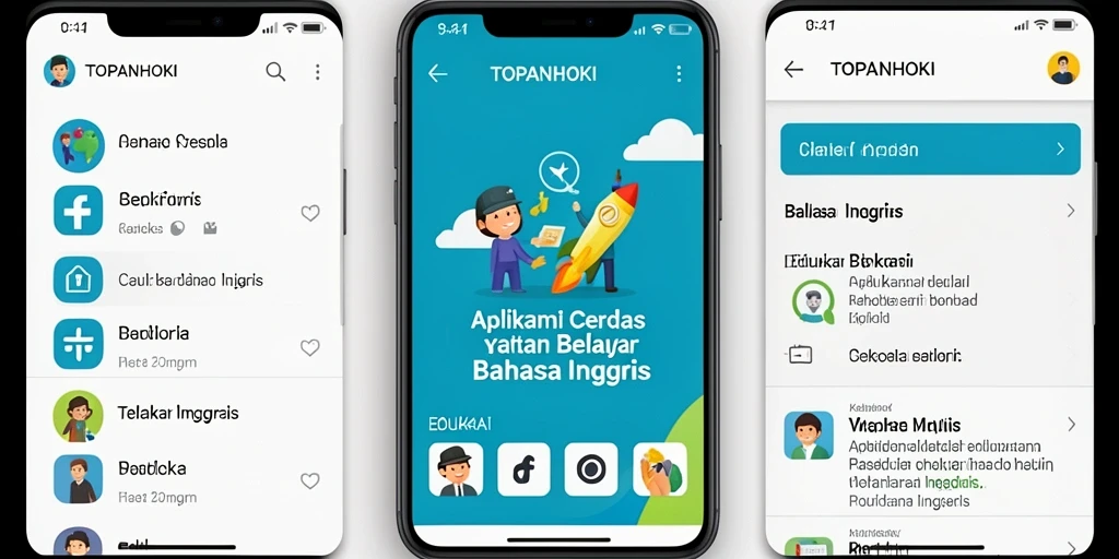 Antarmuka pengguna TOPANHOKI yang intuitif dan menarik.